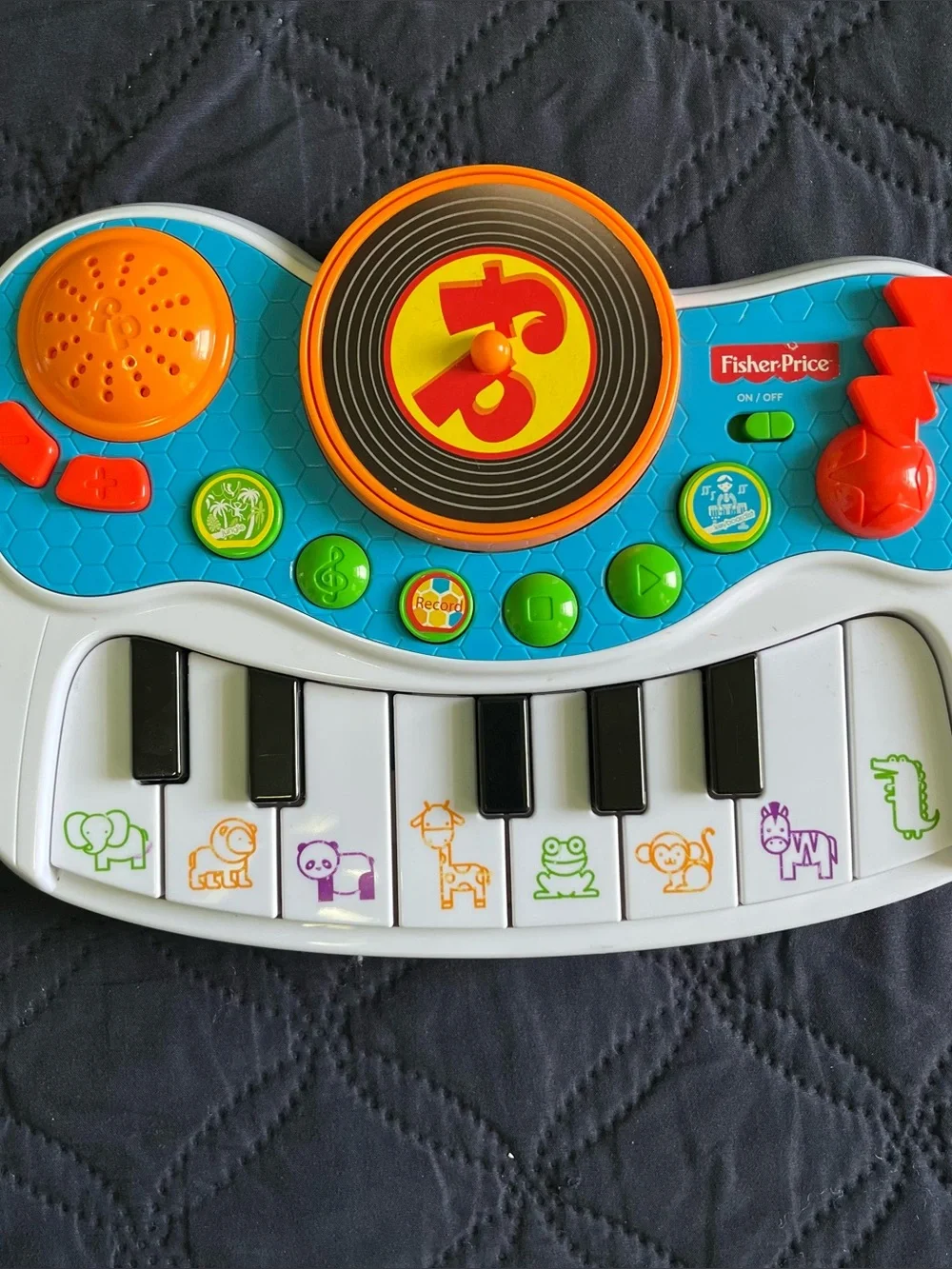Fisher Price Musical Kids Studio Ages 2+ Sounds & Music Keyboard Tested & Works